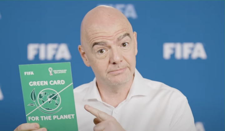 FIFA green card for the planet (carbon-neutral)