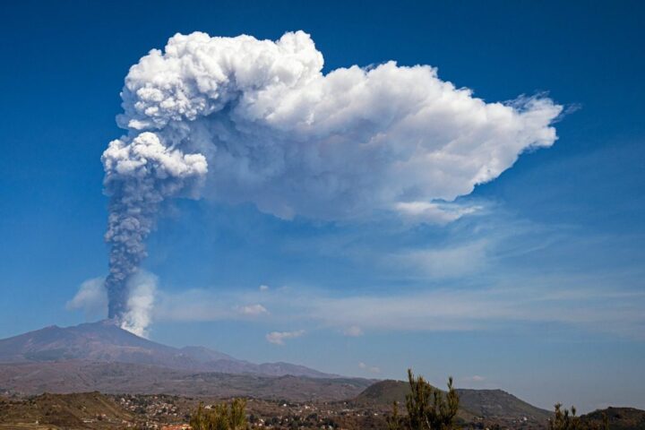 Mount Etna volcano