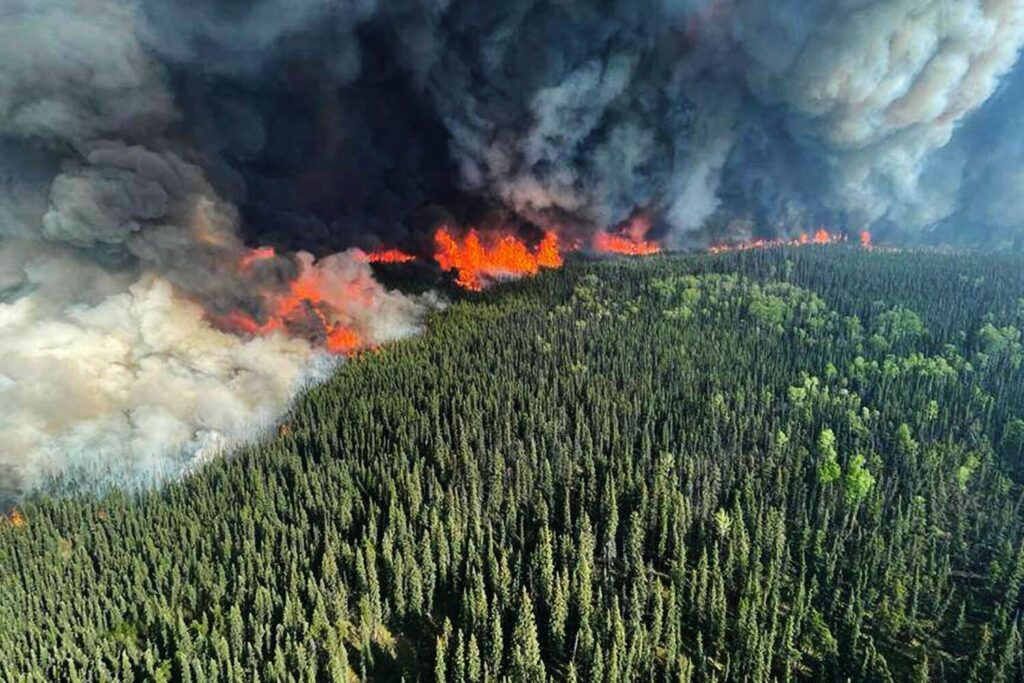Canada wildfires