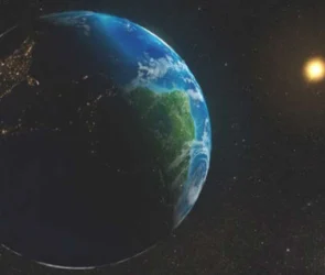 A file photo of the earth