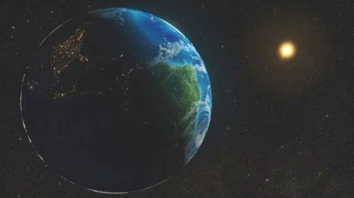 A file photo of the earth