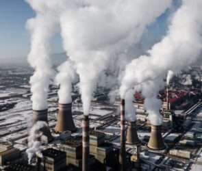 CO2 from the burning of fossil fuels